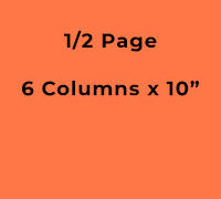 1/2 Page (6 col x 10″)