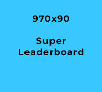 Super Leaderboard – 970×90 Pixels