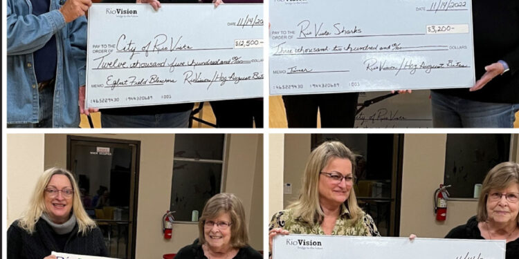 RioVision Donates Hog August Bites Proceeds