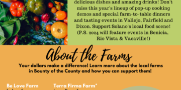 Bounty of the County Celebrates Solano-Grown Food with Tours, Tastings & Farm-to-Table Dinners
