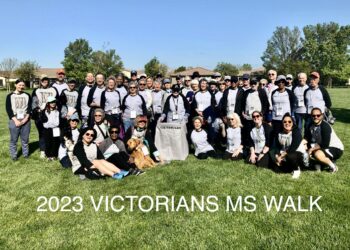 3 Generations Walking/Riding/Cheering!