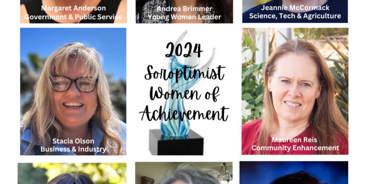 Soroptimist Women of Achievement Honorees