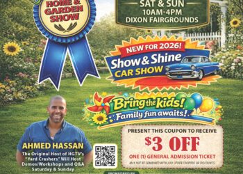 The Solano County Home & Garden Show Blooms Back in Dixon – March 21 & 22