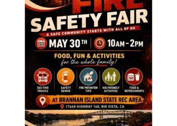Fire Safety Fair at Brannan Island State Recreation Area: May 30th
